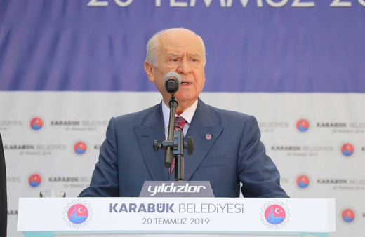 Devlet Bahçeli'den AB'nin yaptırım kararına tepki