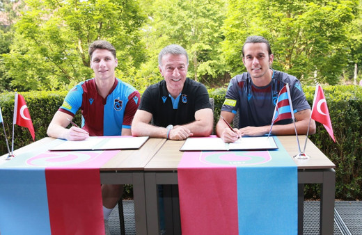 Trabzonspor'da çifte imza