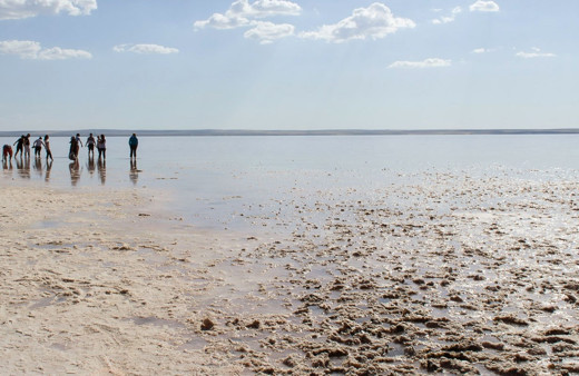 Tuz Gölü üzerinde bir ilk gerçekleşti! Belediye Başkanı bile dahil oldu