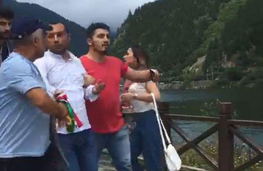 Uzungöl'de Iraklılara saldıran 'Mavi tişörtlü' konuştu: Gergindim dayanamadım