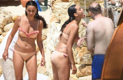 Ebru Öztürk bikinili görüntülendi! Aldığı kilolar gören herkesi şaşırttı