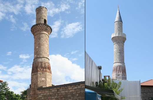 Antalya'nın kesik minaresine külah takıldı! 123 yıllık tarihe yapılan restorasyon isyan ettirdi
