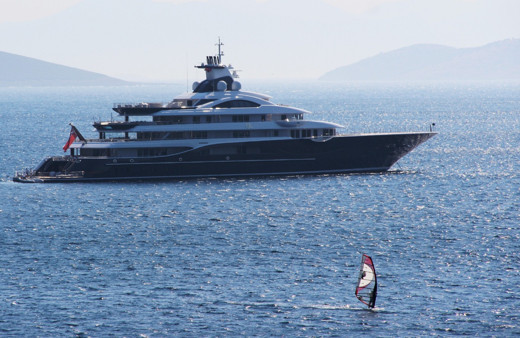 Futbol milyarderi milyon dolarlık yatıyla Bodrum’da