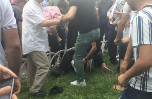 Fatih'te soyguncu 300 bin doları alıp kaçmaya çalıştı hayatının dayağını yedi