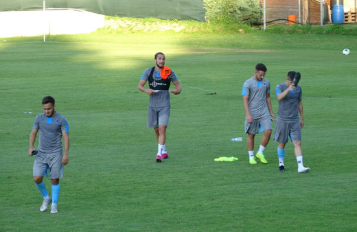 Trabzonspor antrenmanında Karaman fırça attı, Yusuf sitem etti