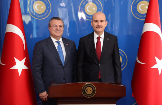 Bakan Soylu'nun Arnavutluk temasları! Ajandasında FETÖ var!