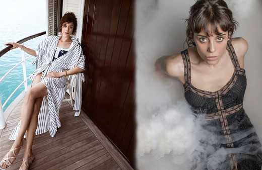 Cansu Dere'nin yaz güzelliği sosyal medyayı salladı! Mavi bikinisi olay oldu