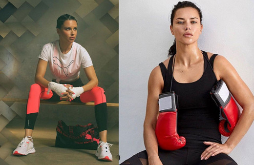 Emir Uyar'la yaşadığı aşk çok konuşulmuştu! Adriana Lima'nın spor tutkusu da bir başka