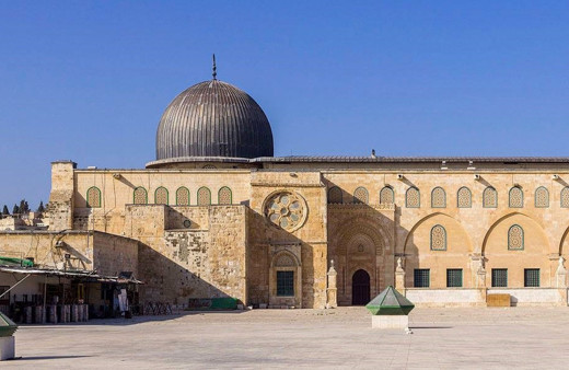 Mescid-i Aksa minberinden İsrail'in yıkım politikasına tepki