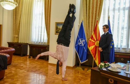 İsrail Büyükelçisi'nin çok konuşulan diplomatik ziyareti! Akrobatik gösterisi olay oldu