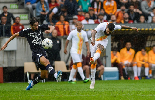 Galatasaray kampın son maçında Bordeaux'u mağlup etti