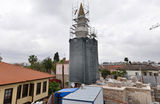 Kesik Minare'de restorasyon çalışmaları bilimsel yöntemlerle yapılıyor