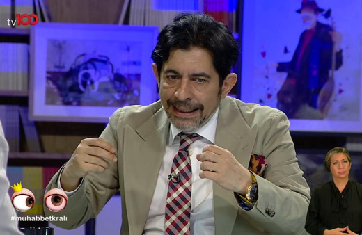 Okan Bayülgen'in pot kırdı! Toparlarken bakın ne yaptı