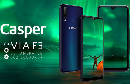 Casper'ın yeni telefonu VIA F3 satışa çıktı işte fiyatı ve özellikleri