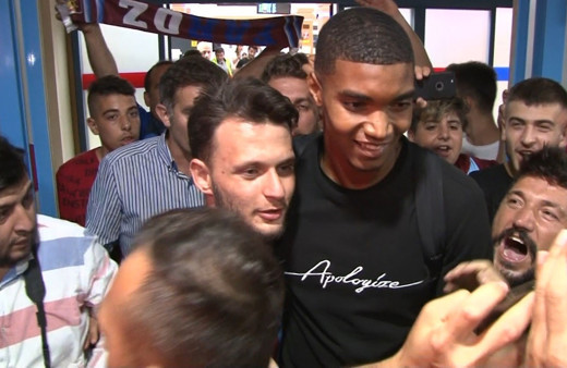 Yeni transfer Ivanildo Fernandes, Trabzon'a ayak bastı