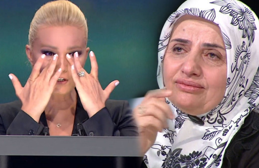 Müge Anlı'yı daha önce böyle görmediniz yarışmada gözyaşlarına hakim olamadı