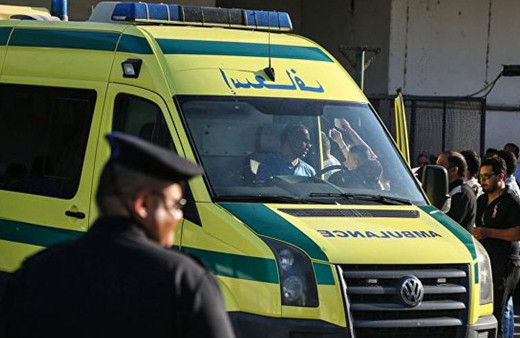 Mısır’da 4 araç çarpıştı yangın çıktı 16 ölü 21 yaralı