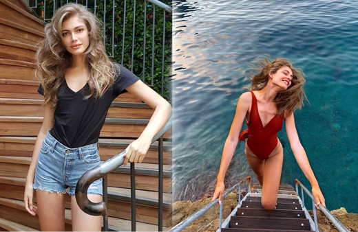 Victoria's Secret'ın ilk trans birey modeli Valentina Sampaio'nun güzelliği göz dolduruyor
