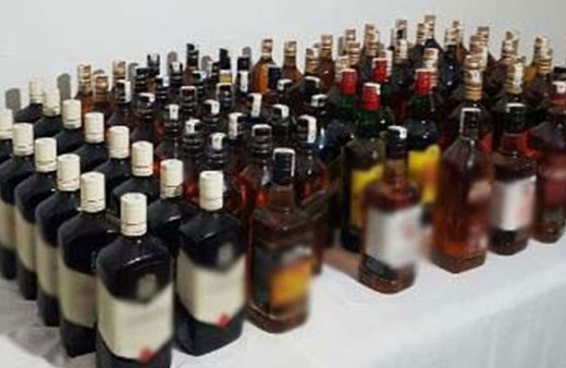 Tekirdağ'da kaçak içki operasyonu