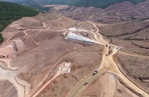 Kazdağları yürüyüşü! Kanadalı şirketin şantiyesine girenler şoke oldu