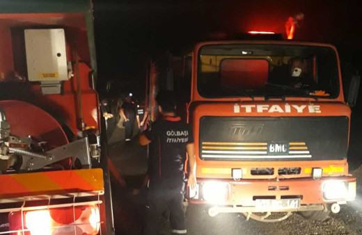 Adıyaman'da orman yangını 10 hektarlık alan kül oldu