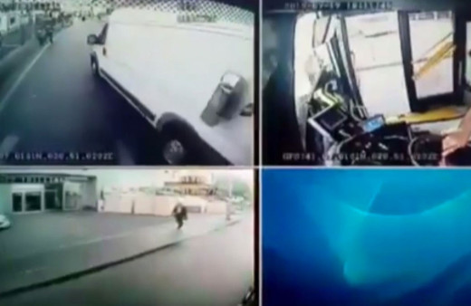 Yer Sultangazi! Otobüs şöförü ile minibüsçü ortalığı birbirine kattı