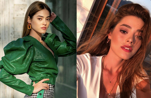 Leoparlı bikinisiyle plaja indi  Zalim İstanbul'un Damla'sı yıktı geçti