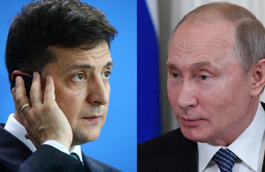 Zelenskiy Rusya lideri ile Ukrayna'nın doğusundaki krizi görüştü!