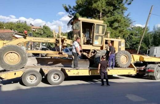 CHP'li Sarıyer Belediyesi kaybedince iş makinesini geri aldı