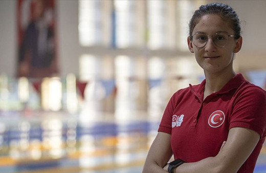 Boğulma korkusuyla başladı! Olimpiyatlarda yüzecek