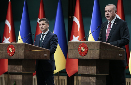 Ukrayna Devlet Başkanı  Zelenskiy Türk iş dünyasını davet etti