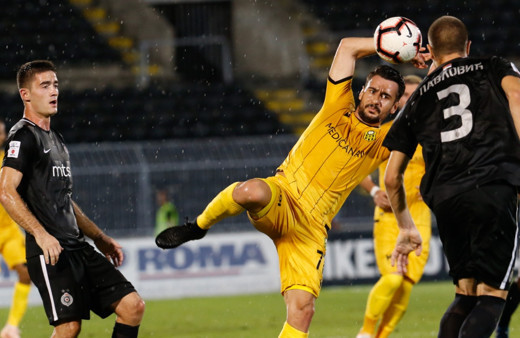 Partizan'a yenilen Yeni Malatya tur şansını zora soktu