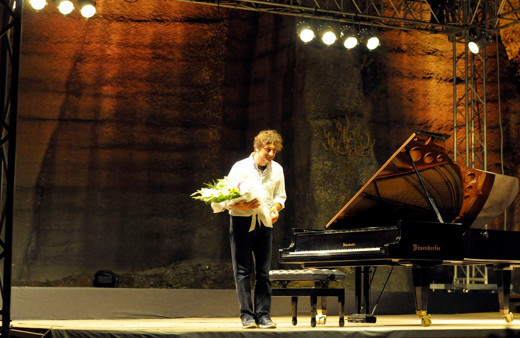 İtalyan piyanist Francesco Libetta notalarla tarihi taş ocağını inletti