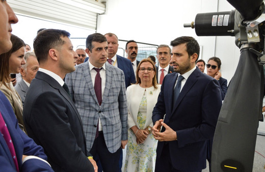 Ukrayna Cumhurbaşkanı'ndan Baykar tesisine ziyaret