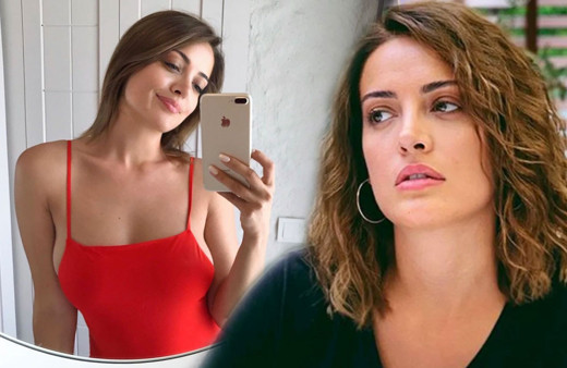 Göğüsleri TT olan İrem Sak güneşlenirken görüntülendi arkadaşı mayosunu indirdi