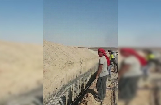 PKK'lı teröristlerin tünel ve siper kazıları devam ediyor