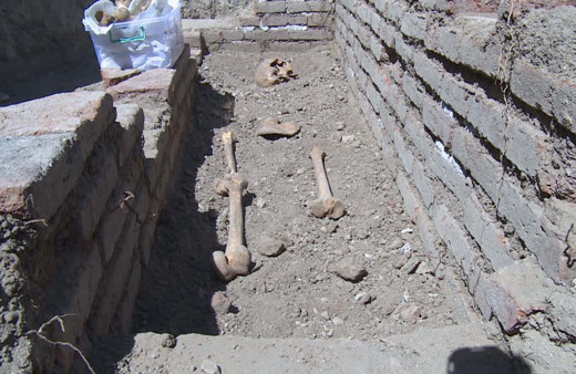 Erzurum'da defineciler tarafından tahrip edilmişti! Sandukada 'Sultan Alaaddin' yazıyor