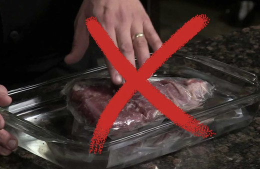 Dondurulmuş kurban eti nasıl çözülür sıcak suya konur mu?