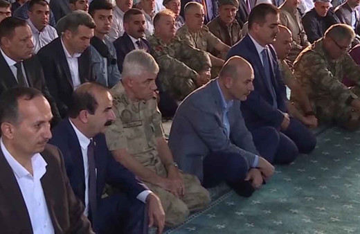 İçişleri Bakanı Süleyman Soylu Hakkari Derecik'te