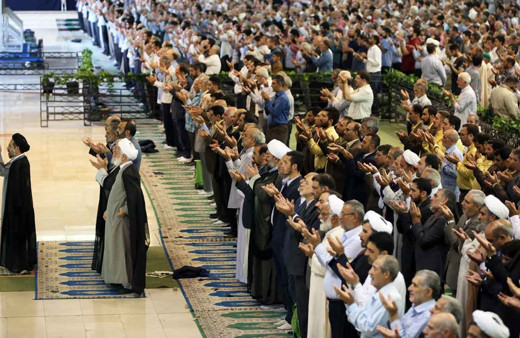 İran'da Kurban Bayramı namazı