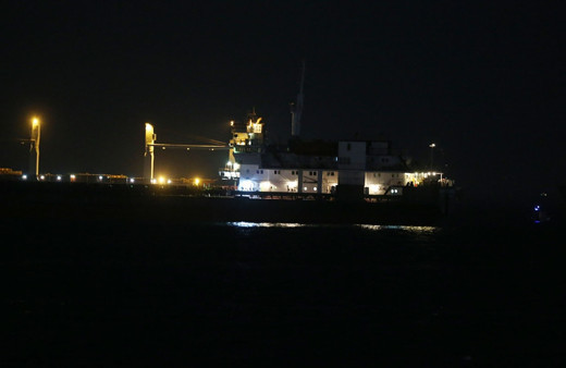 Zeytinburnu açıklarında iki gemi çarpıştı