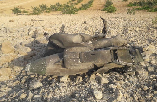 İdlib'te muhalifler rejim uçağını düşürdü