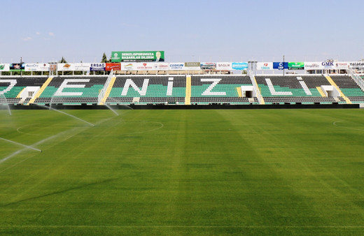 Denizli Atatürk Stadı Galatasaray maçına hazır