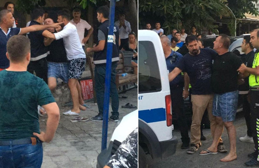 Kavgaya karışan Denizlispor Başkanı Ali Çetin ve 2 oğlu gözaltında