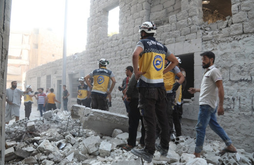 İdlib’e bir saldırı daha 10 kişi hayatını kaybetti