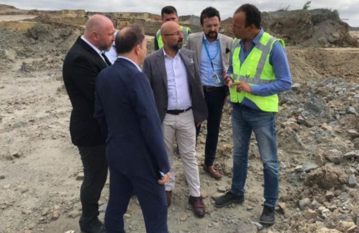 İstanbul Havalimanı’nda 3'üncü pistin yapımı devam ediyor