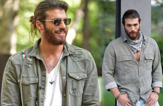 Demet Özdemir ile aşk yaşayan Can Yaman'ın İtalya'da hayranları rahat bırakmadı