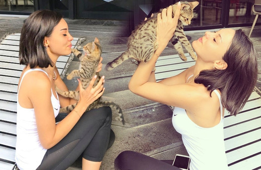 Tuvana Türkay bikinili pozunu paylaşınca sosyal medyayı ikiye böldü