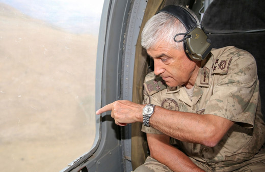 Jandarma Genel Komutanı Arif Çetin: Dağlar teröristlerden tamamen temizlenmiş durumda