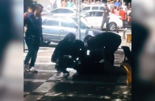 Şanlıurfa Eyyübiye'de canlı bombanın yakalandığı anbean görüntüler